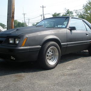 85 GT rusted body, carbed 302...junk!!