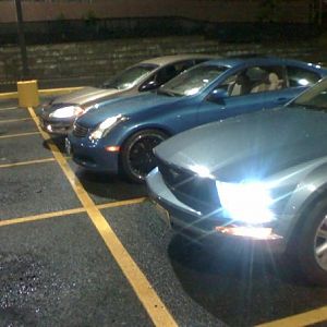 Probably gonna ask who's driving my intrepid while I drive my mustang. the answer is my bro