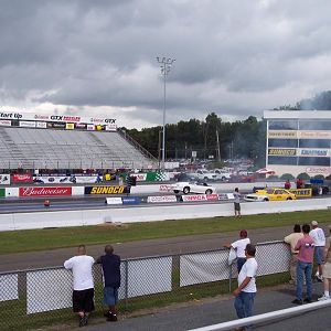 Maplegrove raceway nasty hot summer day still turns in a 9.20s E.T. on engine only!!!!! 3350 pounds 50/50 mix 93 unleaded fuel with 110 race fuel
