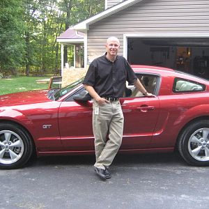 Mustang Day 1 - Happy Man! (August 2008)