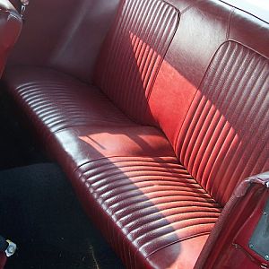 original rear seat covers. yet to do these, may just leave them.