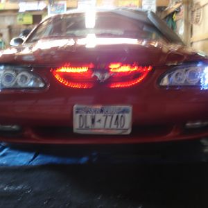 LED Lights in Grille and Headlights