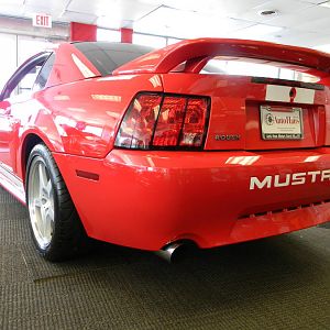STOCK 0318 2002 Ford Mustang Roush RED 023