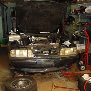 Taking apart my 1990 LX for use as a Factory Five Roadster