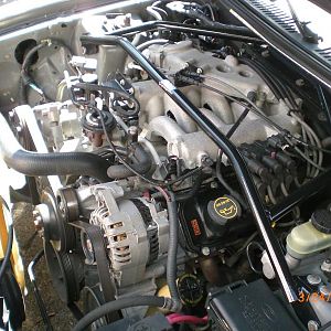 3.8 engine before (side)