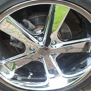 rims and tires up for sale asking 1,500