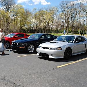 Todays crew: myself, irv (souther stang) and Nick (myslow04GT)