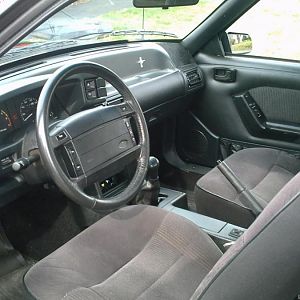 1990 coupe interior