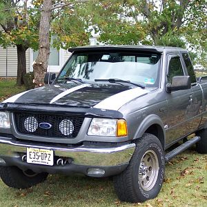 10/26/16 My 2000 Ranger 4x4 in our yard.