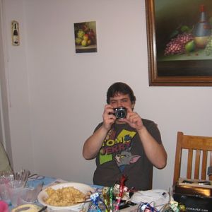 Todd taking a pic of me taking a pic of him