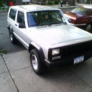 my 92 jeep cherokee 4.0 miss that jeep i hated to see it go but i sold it for greggs stang