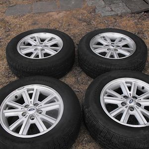 Four wheels & tires. Good Conditions, asking for $375.00   O.B.O... Pick up in Long Island. or Call (631) 245-4514.