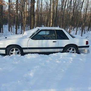 1989 lx coupe white