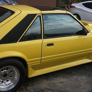 1979 mustang TTop aka "The canary"