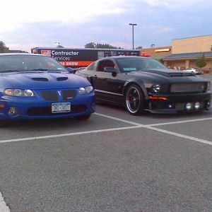 The GTO (Rolling Thunder) and the Mustang