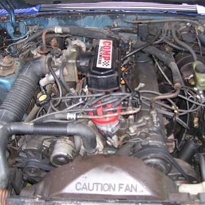 close up of the motor