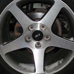 SVT wheels rust lugs nuts.... dam salt