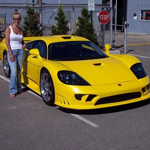 G/F showinggggggggg off again we went to troy Mich. to Saleen plant the S7 is a hottttttttt machine