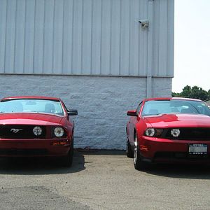 The day I trade it in my "old" 2007 GT and got the new 2010 GT (July 17, 2009)