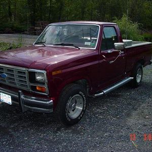 1984 F-150 with a mustang engine