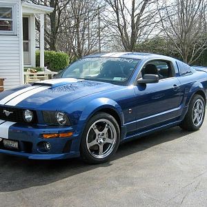 2006 ROUSH Stage 1 in Vista Blue with Roush Racing Stripes
