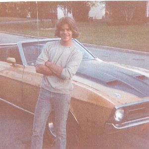 My 71 convertible, circa 1977.