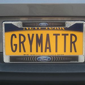 Custom Plate: Grymattr