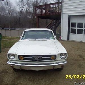 1965 Mustang Front View