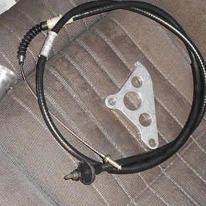 MM Clutch cable kit.