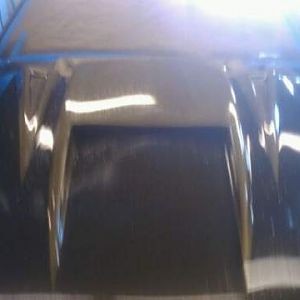 custom hood ordered from Cal. had to cut out and extent hood scoop carbonfiber