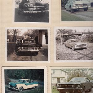 my cars from 1962 through 1971. 52 cost $15. 56 cost $50. 61 Comet was free from Dad. 65 police car - 390 3 speed on the column cost $800. The 55 Crow