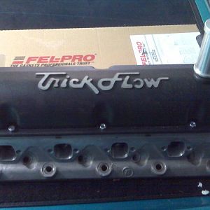 E-Brock heads and TFS valve covers