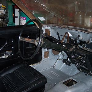11/16/16 Installed steering column.