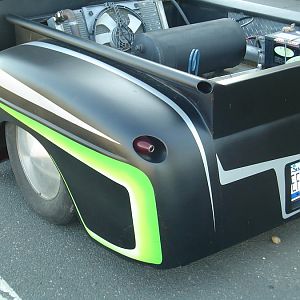back of the 40 ford i painted